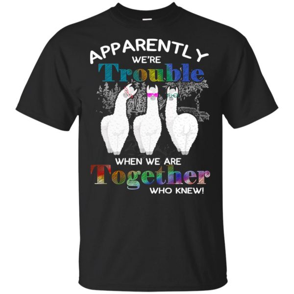 Apparently We're Trouble When We Are Together Who Knew T-Shirts, Hoodie, Tank 2