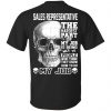 Sales Representative The Hardest Part Of My Job Is Being Nice To People T-Shirts, Hoodie, Tank 1