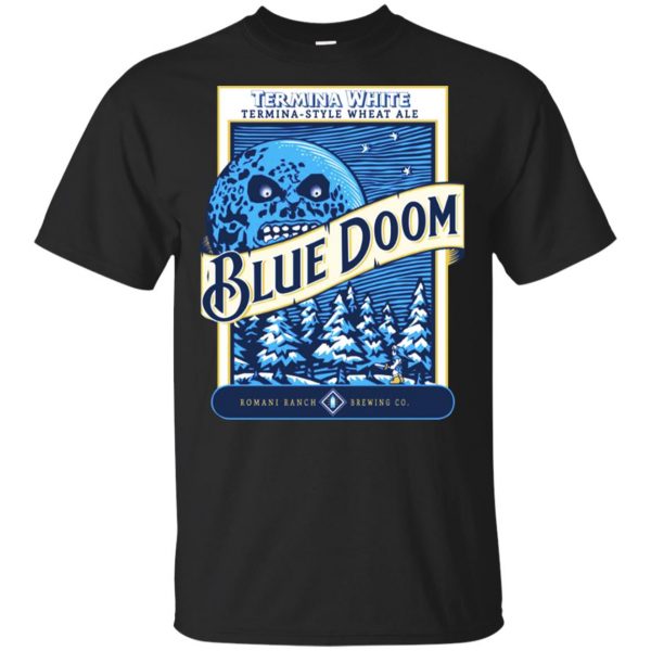Termina White Termina-Style Wheat Ale Blue Doom T-Shirts, Hoodie, Tank 3