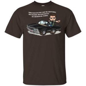 Supernatural: Rising Up Back On The Street Did My Time Took My Chances T-Shirts, Hoodie, Tank 14