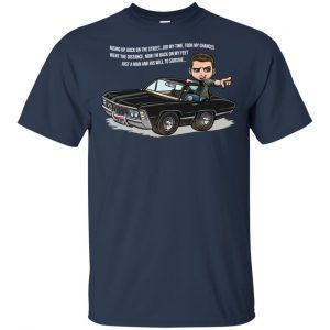 Supernatural: Rising Up Back On The Street Did My Time Took My Chances T-Shirts, Hoodie, Tank 16