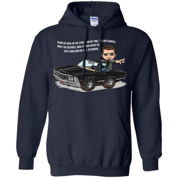 Supernatural: Rising Up Back On The Street Did My Time Took My Chances T-Shirts, Hoodie, Tank 7