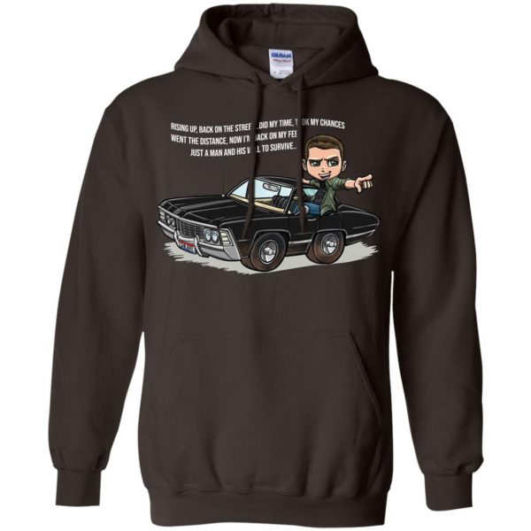 Supernatural: Rising Up Back On The Street Did My Time Took My Chances T-Shirts, Hoodie, Tank 8