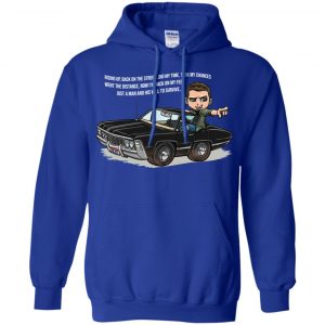 Supernatural: Rising Up Back On The Street Did My Time Took My Chances T-Shirts, Hoodie, Tank 20