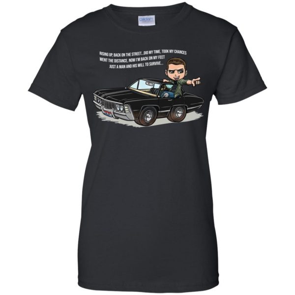 Supernatural: Rising Up Back On The Street Did My Time Took My Chances T-Shirts, Hoodie, Tank 10