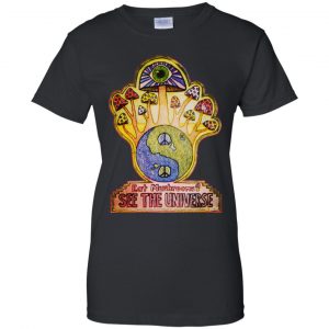 Hippie Eat Mushrooms See The Universe T-Shirts, Hoodie, Tank 21