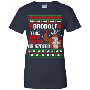 Brodolf The Red Nose Gainzdeer Christmas Sweater, T-Shirts, Hoodie 25