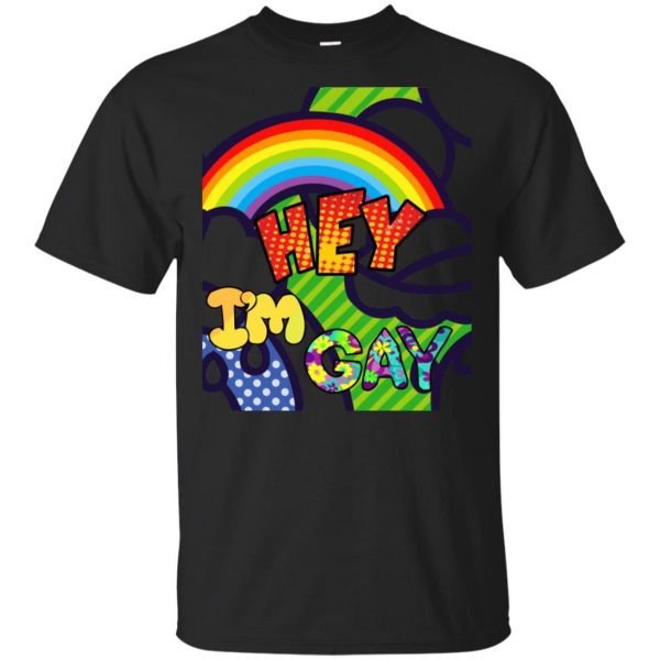 Hey I'm Gay LGBT Pride T-Shirts, Hoodie, Tank 3