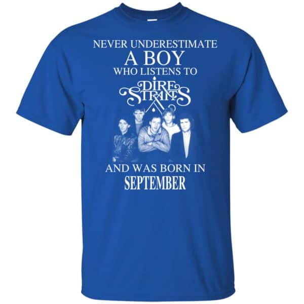 A Boy Who Listens To Dire Straits And Was Born In September T-Shirts, Hoodie, Tank 4