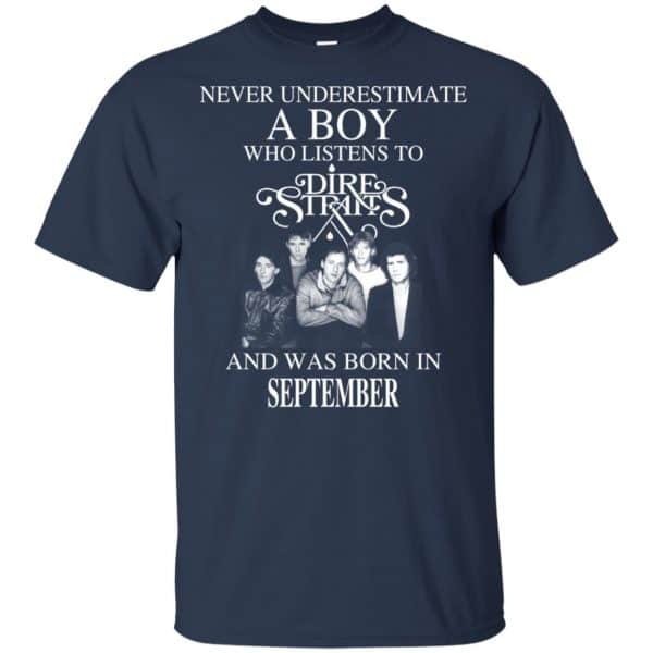 A Boy Who Listens To Dire Straits And Was Born In September T-Shirts, Hoodie, Tank 5