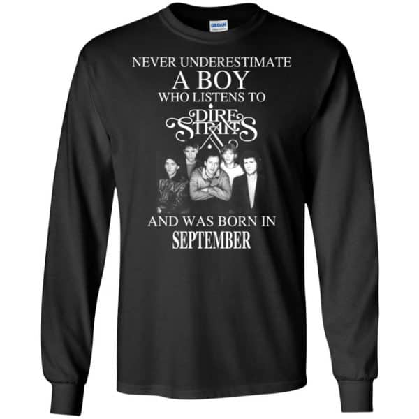 A Boy Who Listens To Dire Straits And Was Born In September T-Shirts, Hoodie, Tank 7