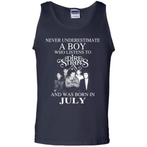 A Boy Who Listens To Dire Straits And Was Born In July T-Shirts, Hoodie, Tank 25