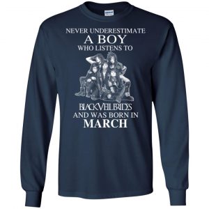 A Boy Who Listens To Black Veil Brides And Was Born In March T-Shirts, Hoodie, Tank 19