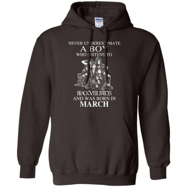 A Boy Who Listens To Black Veil Brides And Was Born In March T-Shirts, Hoodie, Tank 11
