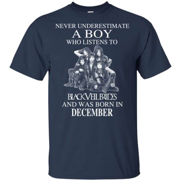 A Boy Who Listens To Black Veil Brides And Was Born In December T-Shirts, Hoodie, Tank 5
