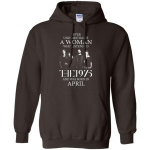A Woman Who Listens To The 1975 And Was Born In April T-Shirts, Hoodie, Tank 19