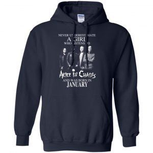 A Girl Who Listens To Alice In Chains And Was Born In January T-Shirts, Hoodie, Tank 19