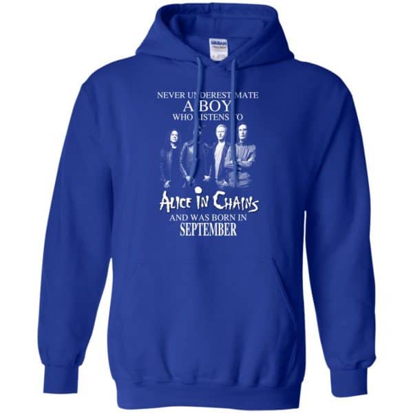 A Boy Who Listens To Alice In Chains And Was Born In September T-Shirts, Hoodie, Tank 12