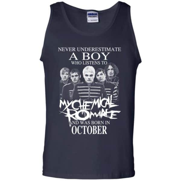 A Boy Who Listens To My Chemical Romance And Was Born In October T-Shirts, Hoodie, Tank 14