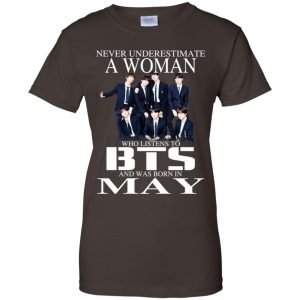 A Woman Who Listens To BTS And Was Born In May T-Shirts, Hoodie, Tank 23