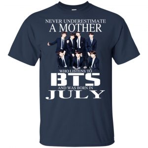 A Mother Who Listens To BTS And Was Born In July T-Shirts, Hoodie, Tank 17