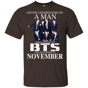 A Man Who Listens To BTS And Was Born In November T-Shirts, Hoodie, Tank 17