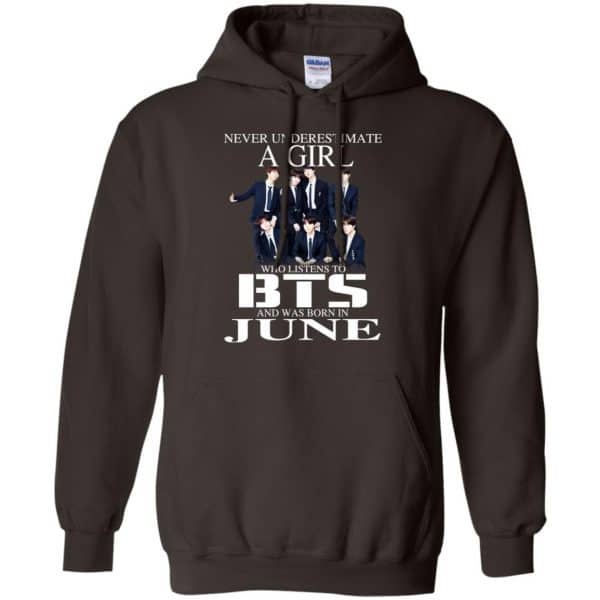 A Girl Who Listens To BTS And Was Born In June T-Shirts, Hoodie, Tank 9