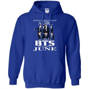 A Girl Who Listens To BTS And Was Born In June T-Shirts, Hoodie, Tank 21