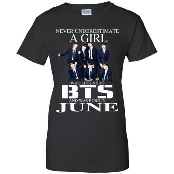 A Girl Who Listens To BTS And Was Born In June T-Shirts, Hoodie, Tank 11