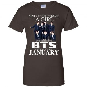 A Girl Who Listens To BTS And Was Born In January T-Shirts, Hoodie, Tank 23
