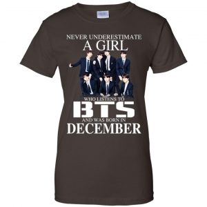 A Girl Who Listens To BTS And Was Born In December T-Shirts, Hoodie, Tank 23