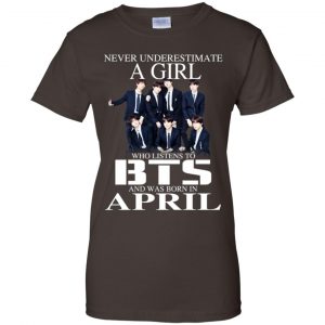 A Girl Who Listens To BTS And Was Born In April T-Shirts, Hoodie, Tank 23