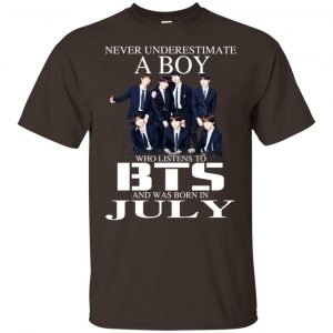 A Boy Who Listens To BTS And Was Born In July T-Shirts, Hoodie, Tank 17