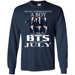 A Boy Who Listens To BTS And Was Born In July T-Shirts, Hoodie, Tank 19
