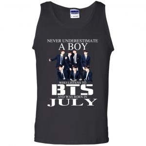 A Boy Who Listens To BTS And Was Born In July T-Shirts, Hoodie, Tank 24