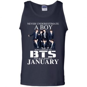 A Boy Who Listens To BTS And Was Born In January T-Shirts, Hoodie, Tank 25
