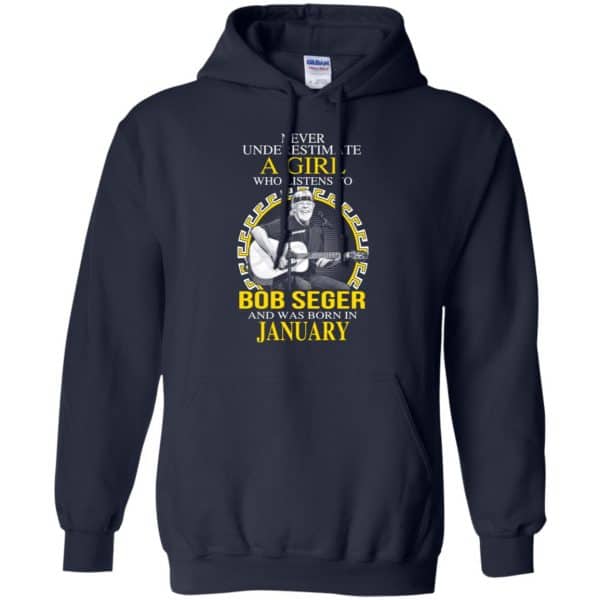 A Girl Who Listens To Bob Seger And Was Born In January T-Shirts, Hoodie, Tank 8
