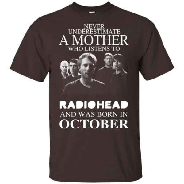 A Mother Who Listens To Radiohead And Was Born In October T-Shirts, Hoodie, Tank 4