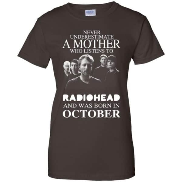A Mother Who Listens To Radiohead And Was Born In October T-Shirts, Hoodie, Tank 12