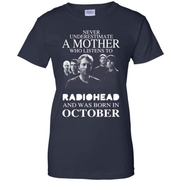 A Mother Who Listens To Radiohead And Was Born In October T-Shirts, Hoodie, Tank 13