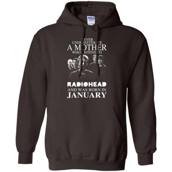 A Mother Who Listens To Radiohead And Was Born In January T-Shirts, Hoodie, Tank 9