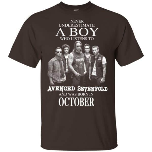 A Boy Who Listens To Avenged Sevenfold And Was Born In October T-Shirts, Hoodie, Tank 6