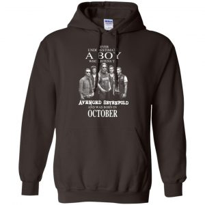 A Boy Who Listens To Avenged Sevenfold And Was Born In October T-Shirts, Hoodie, Tank 22