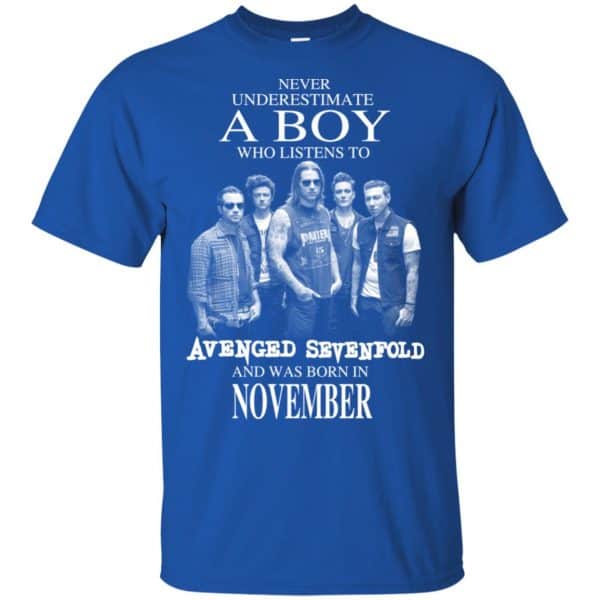 A Boy Who Listens To Avenged Sevenfold And Was Born In November T-Shirts, Hoodie, Tank 4
