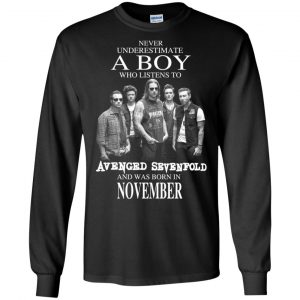 A Boy Who Listens To Avenged Sevenfold And Was Born In November T-Shirts, Hoodie, Tank 18