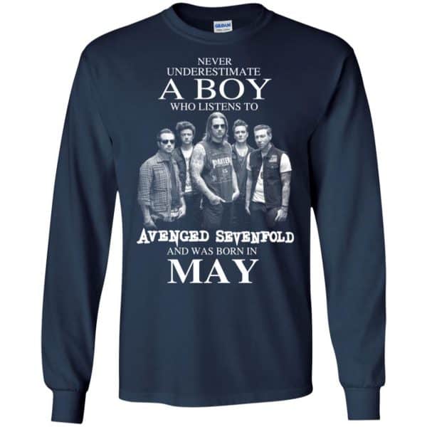 A Boy Who Listens To Avenged Sevenfold And Was Born In May T-Shirts, Hoodie, Tank 8