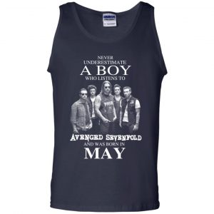 A Boy Who Listens To Avenged Sevenfold And Was Born In May T-Shirts, Hoodie, Tank 25