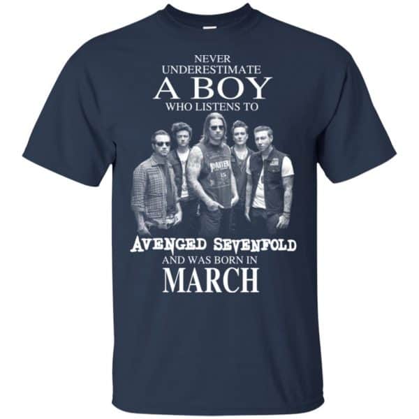A Boy Who Listens To Avenged Sevenfold And Was Born In March T-Shirts, Hoodie, Tank 5