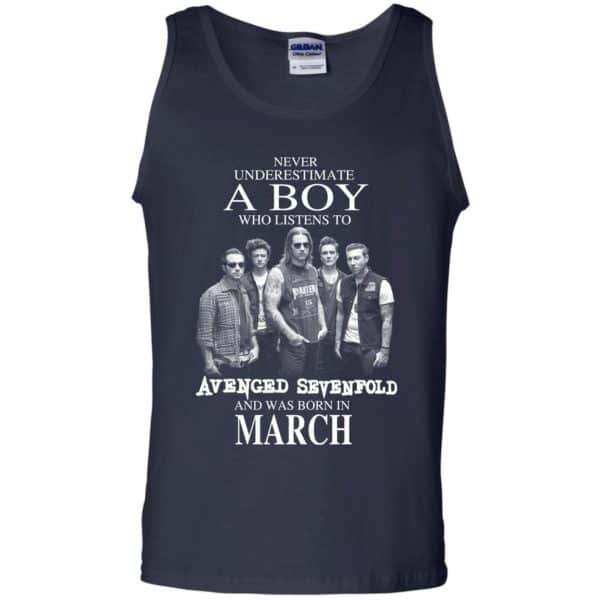 A Boy Who Listens To Avenged Sevenfold And Was Born In March T-Shirts, Hoodie, Tank 14