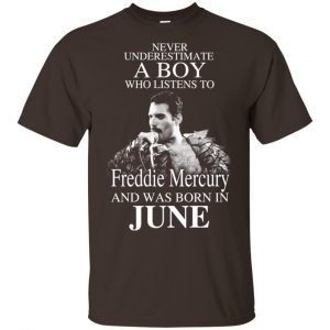 A Boy Who Listens To Freddie Mercury And Was Born In June T-Shirts, Hoodie, Tank 17